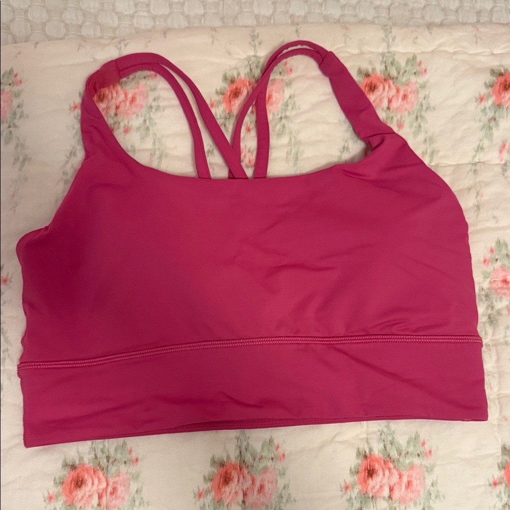 Lululemon Pink Sports Bra